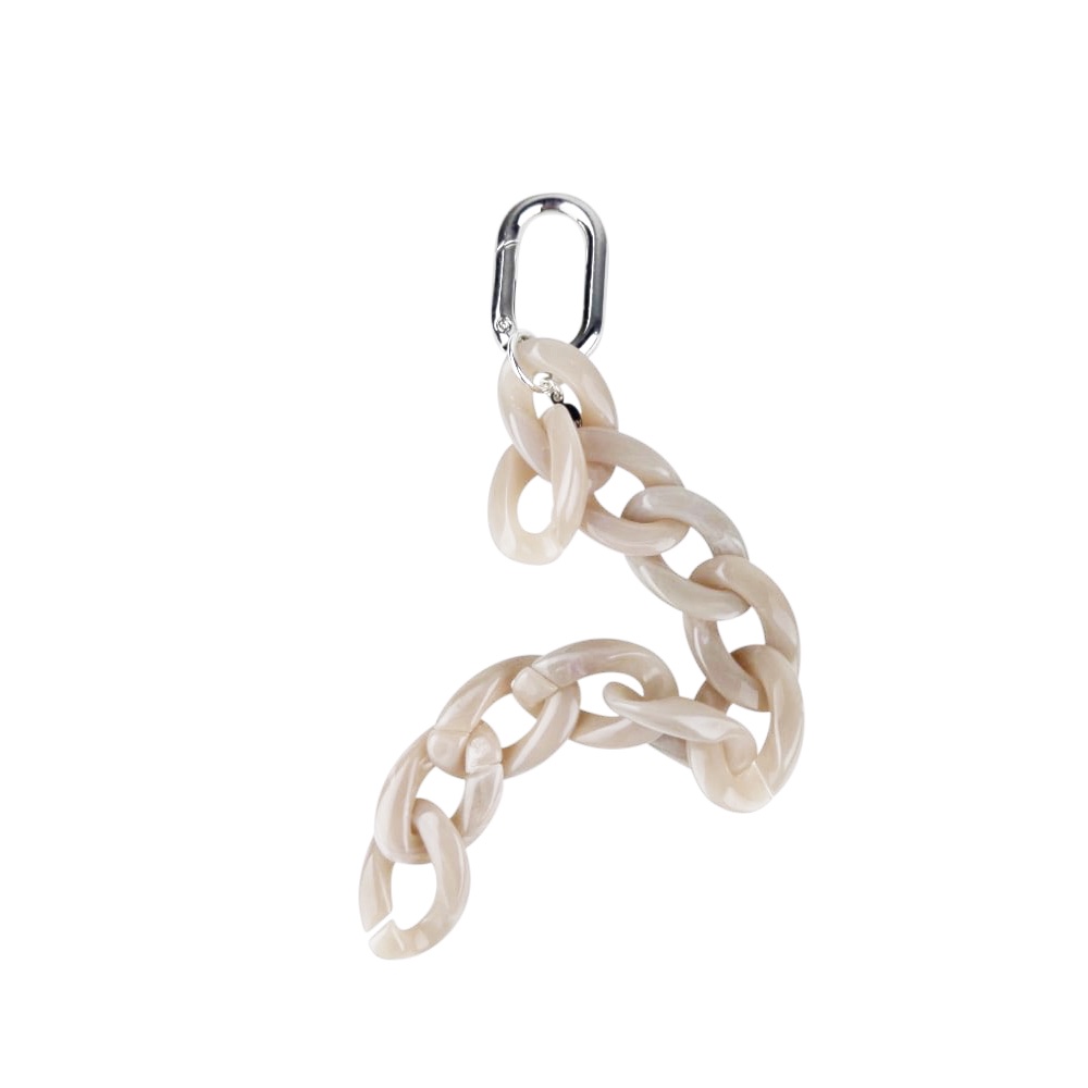 Versilberstes Armband Kathy ca. L 23 x B 2.5 cm Acryl