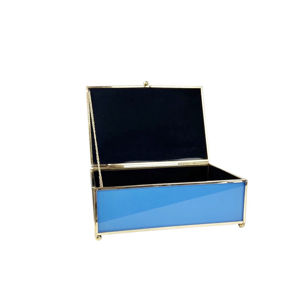 Aufbewahrungsbox-Set Neomi Orange Blau