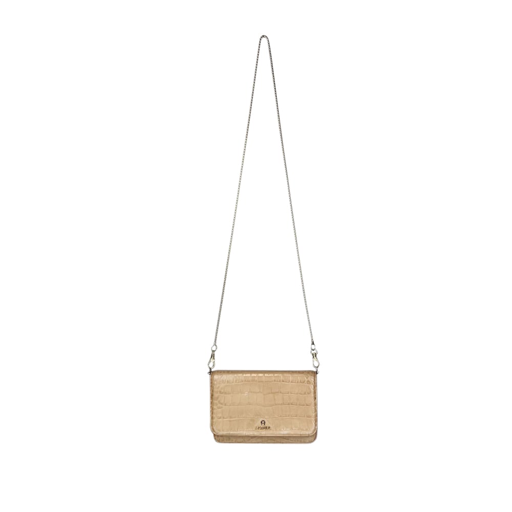 Leder-Geldbörse On Chain Kette Reed Green