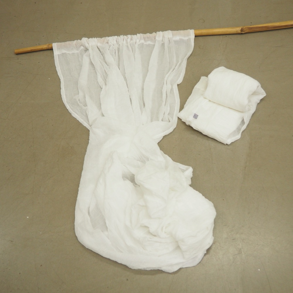 Vorhänge Gardinen Cocoon weiß 2 Stück 130x220cm