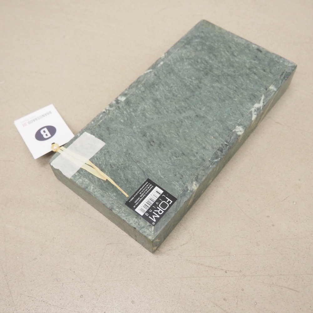 Deko-Marmor-Tablett Mera grün-marmoriert Deko-Objekt  B 30 x T 15 cm