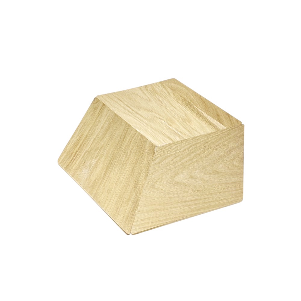 Eichenholz-Servierplatte Hexa ca 39x4x34 cm