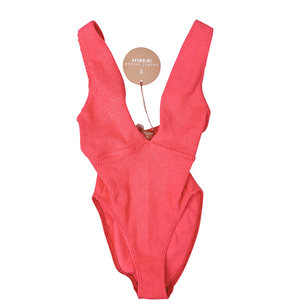 Badeanzug Ariel Neonpink Size One
