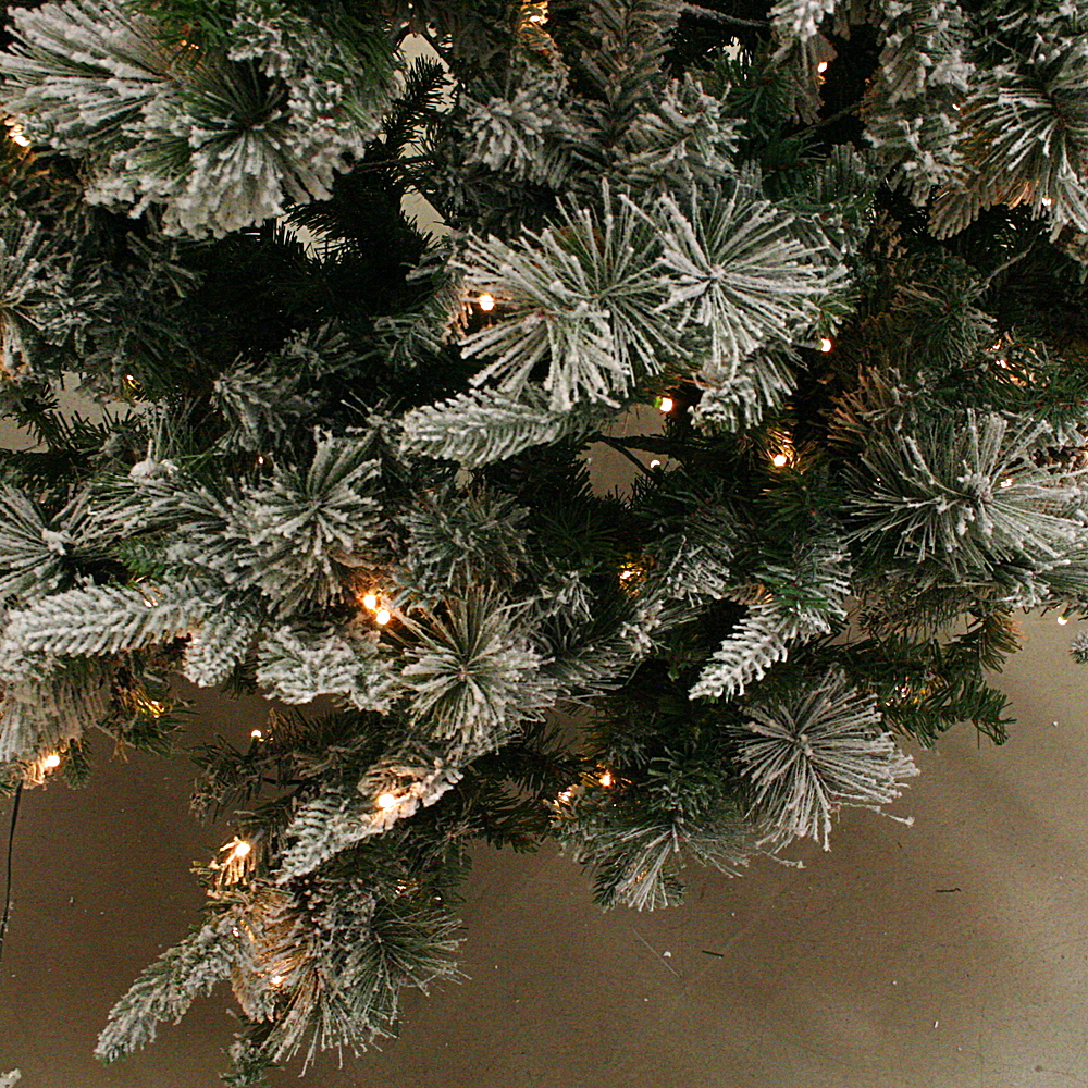 LED Tannenbaum Schnee ca. H120cm x Ø 70cm täuschend echt