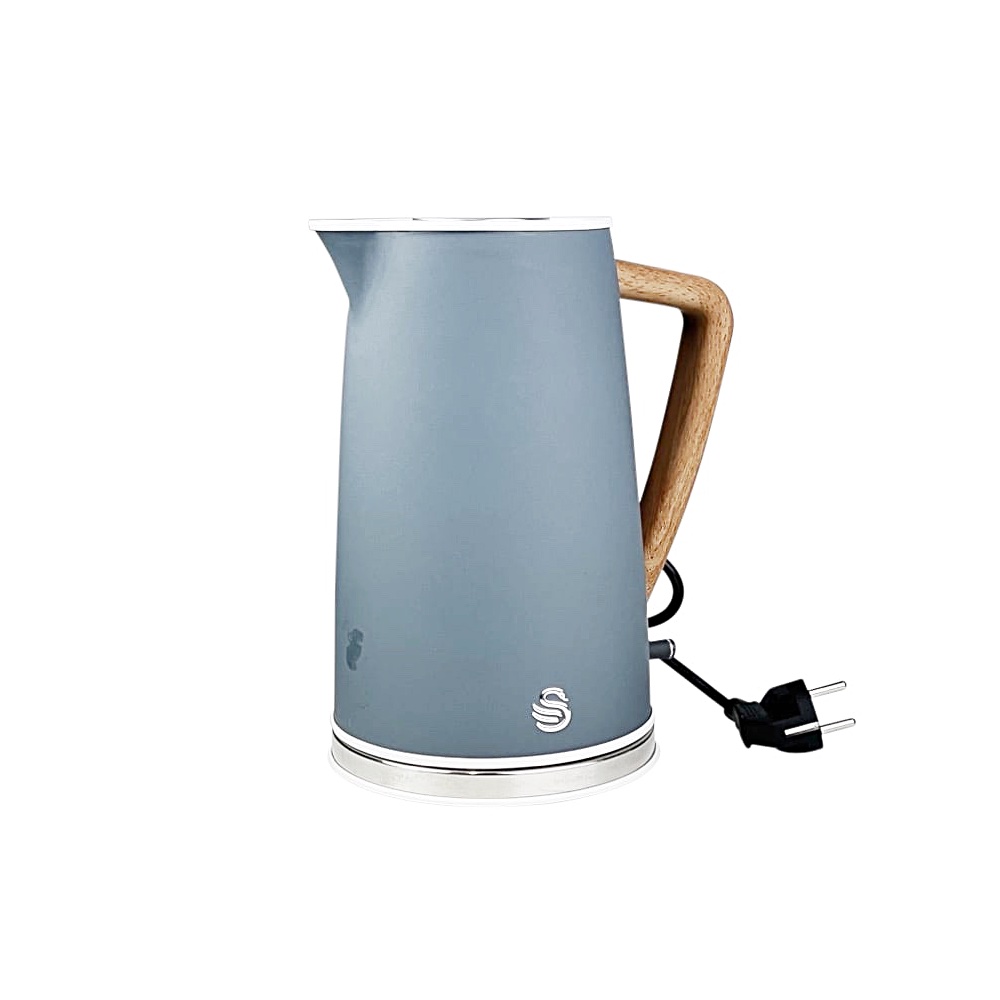 Wasserkocher Nordic grau 1.7 l Edelstahl Kunststoff