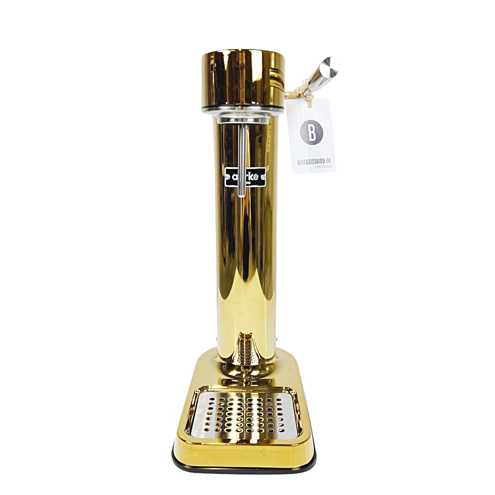 Wassersprudler Carbonator 3 goldfarben Wasserflasche Mia