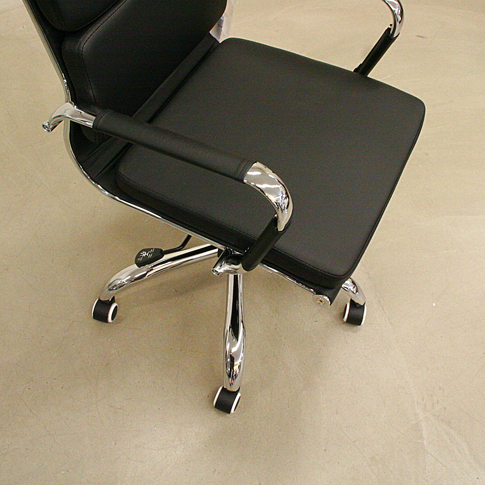 Design-Bürostuhl Highline Wippfunktion schwarz ca. B56 x T64 x H115 cm