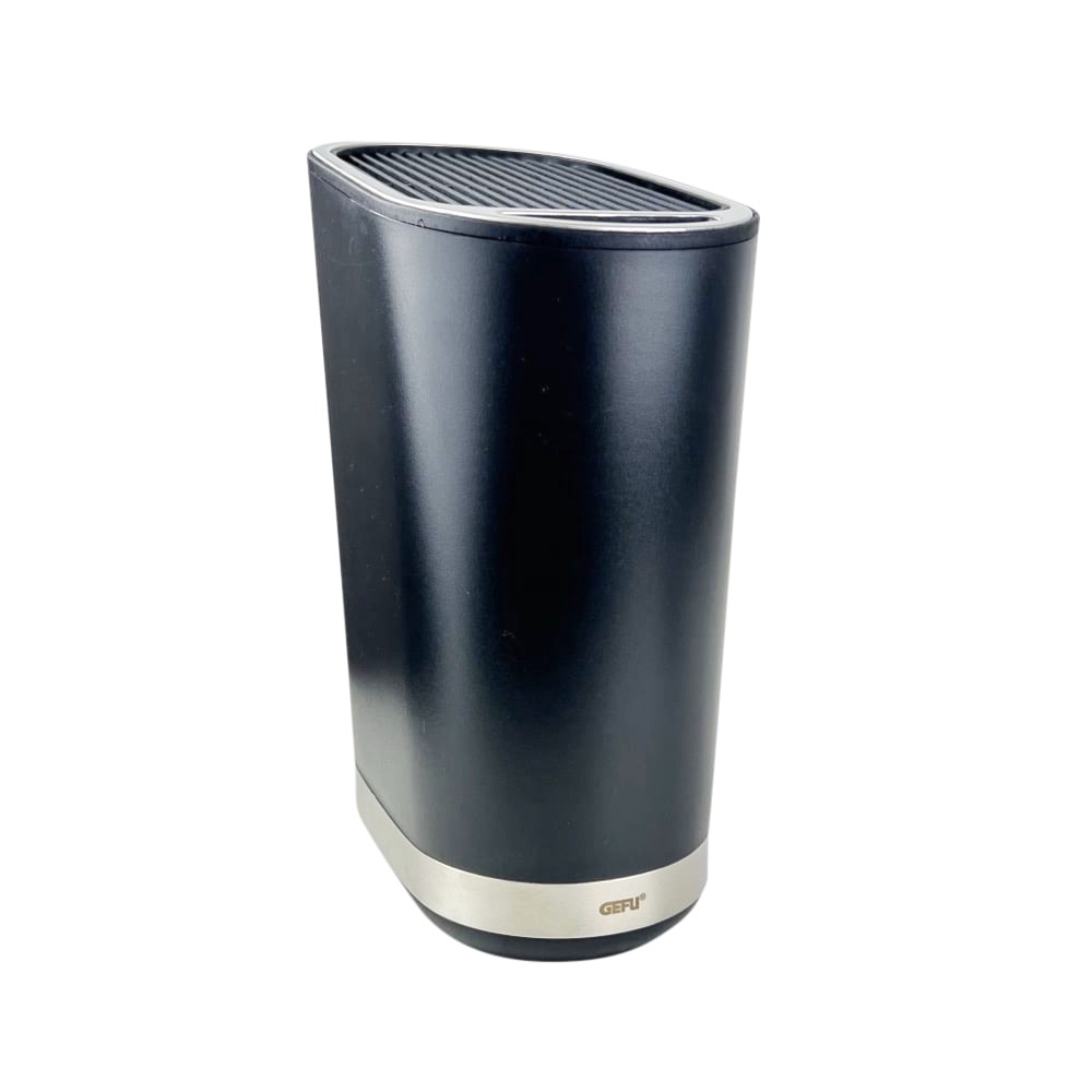 Messerblock Smartline Edelstahl Kunststoff Küche Schwarz