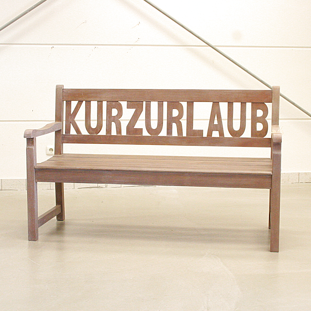 Outdoor-Bank Kurzurlaub ca. B145 x T61 x H90 cm