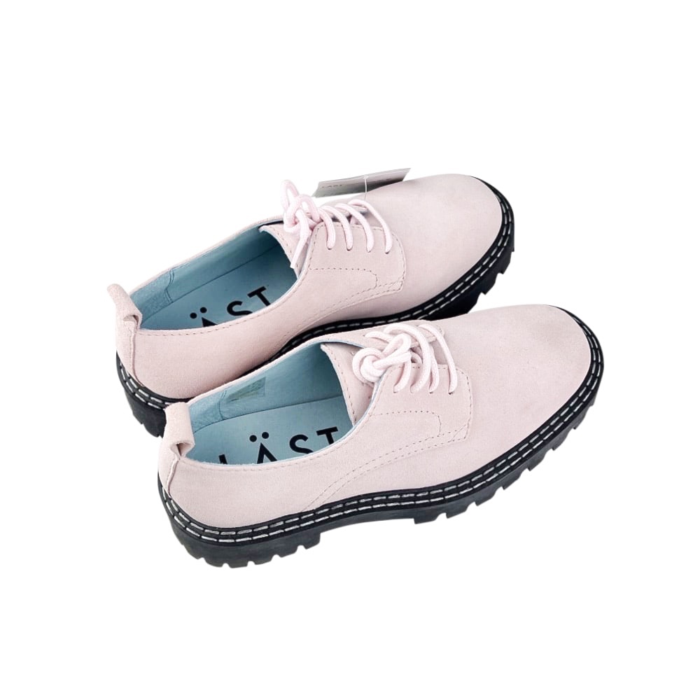 Schnürschuh Gr. 40 Rosé Uni