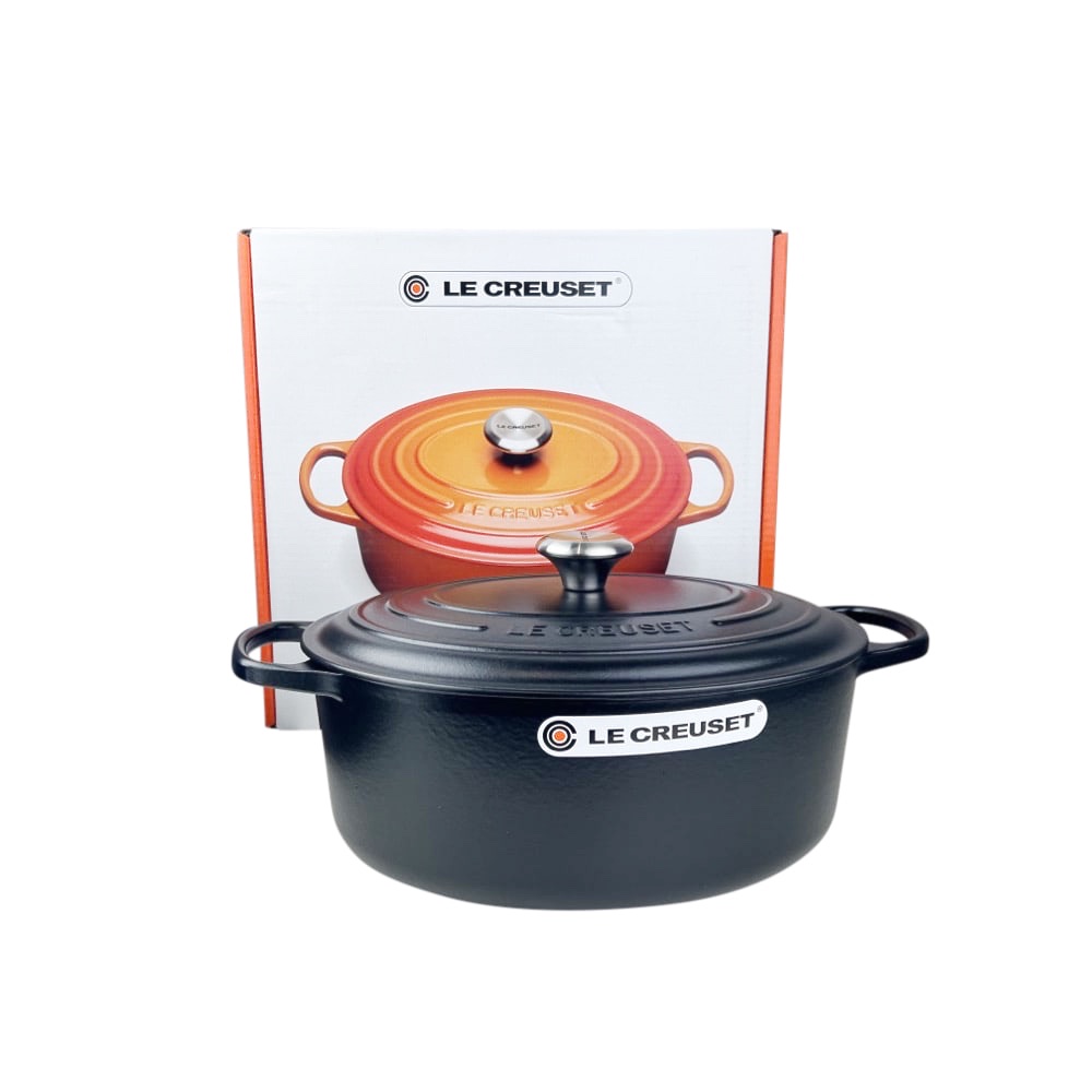 Ovaler Bräter Gusseisen Le Creuset ca. 6,3l.