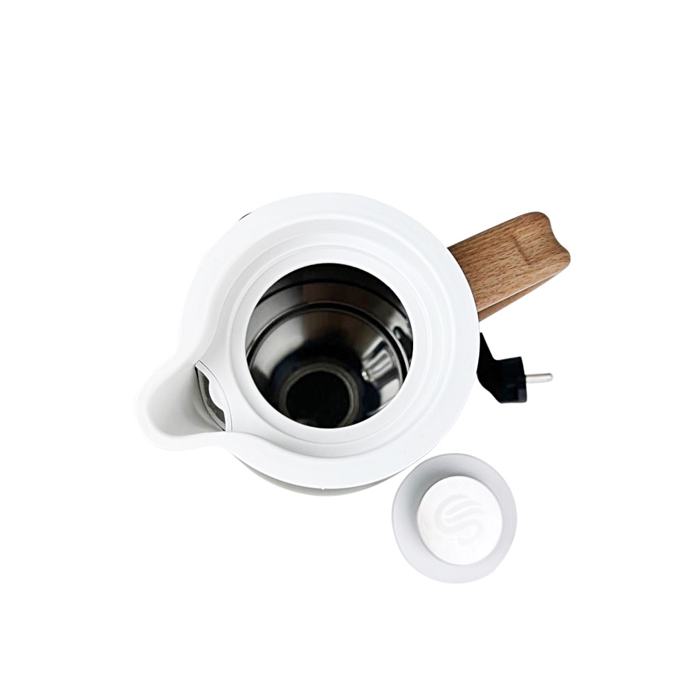 Wasserkocher Nordic grau 1.7 l Edelstahl Kunststoff