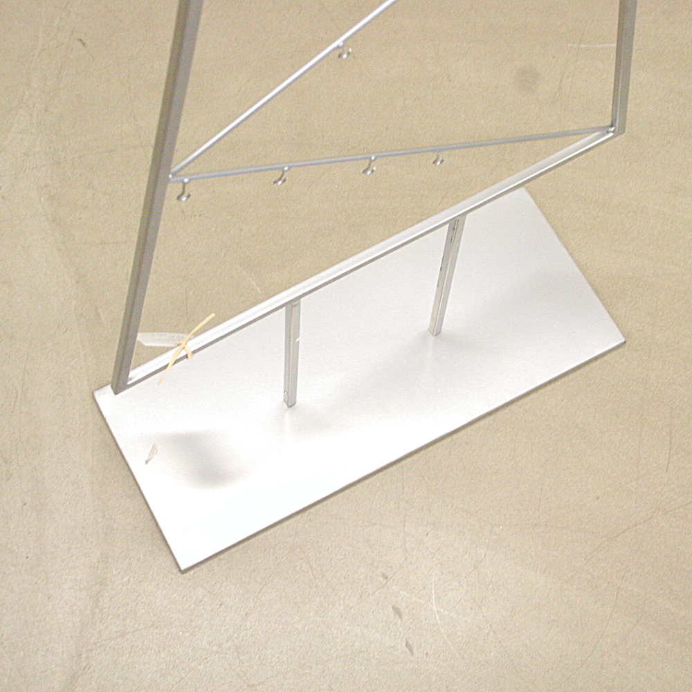 Weihnachtsbaum Zickzack ca. H150 cm Grau /silber