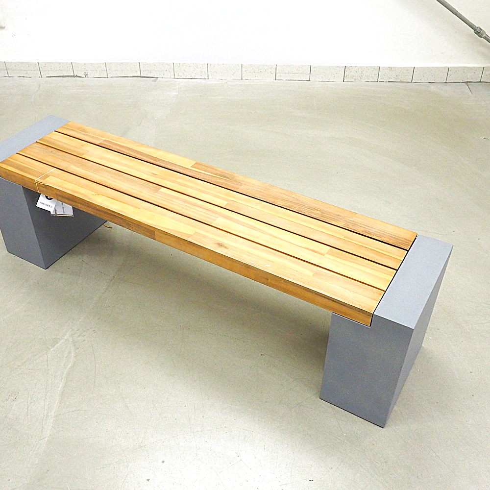 Outdoor-Bank Betonia Sitzbank Bank B150 cm