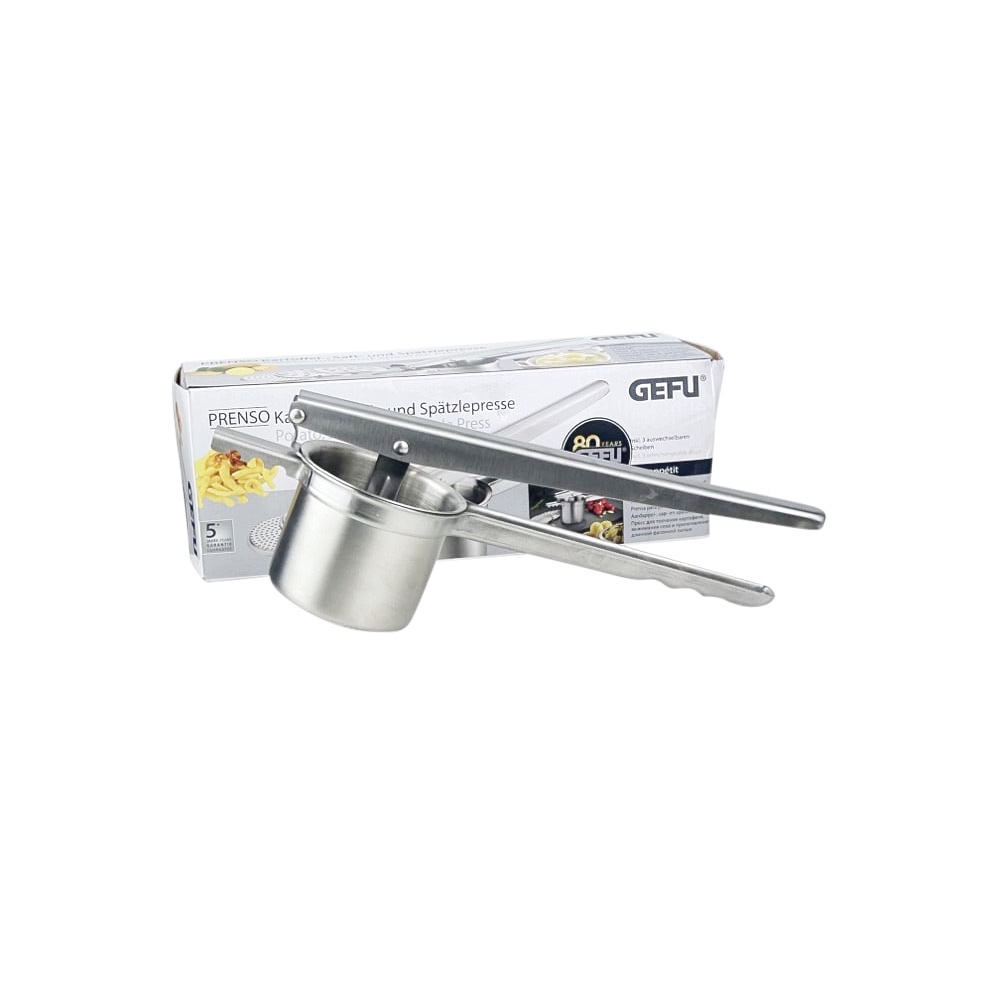 Kartoffel-/Saft-/Spätzlepresse Prenso Edelstahl B 32 x H 11 x T 9 cm