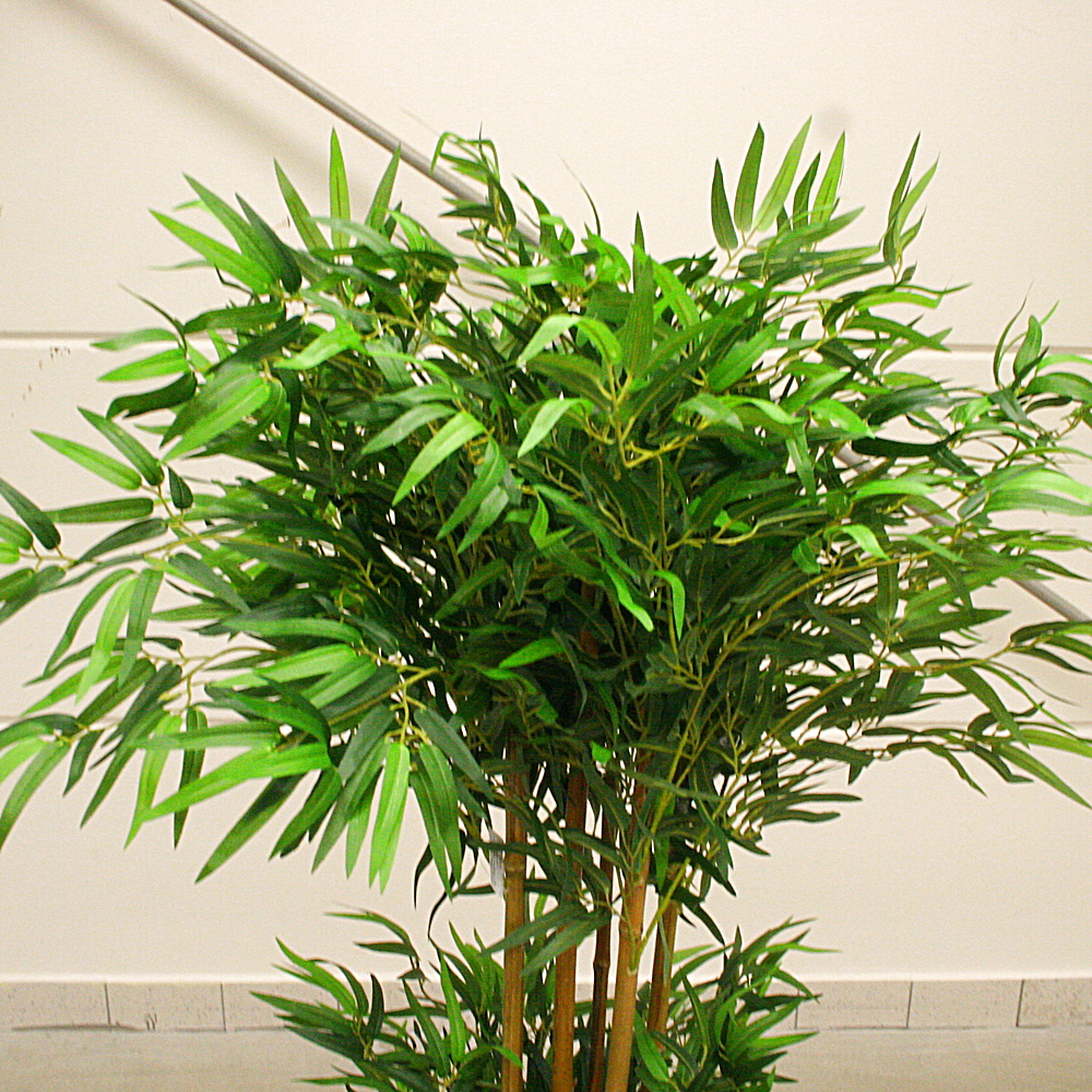 Kunstpflanze Bambusbaum Naturstamm ca. H160 cm