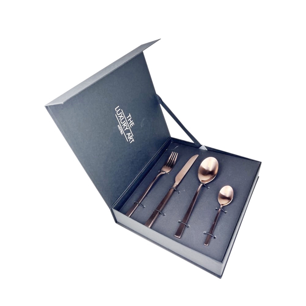 Besteck-Set Ice Bronzo 24-teilig Edelstahl