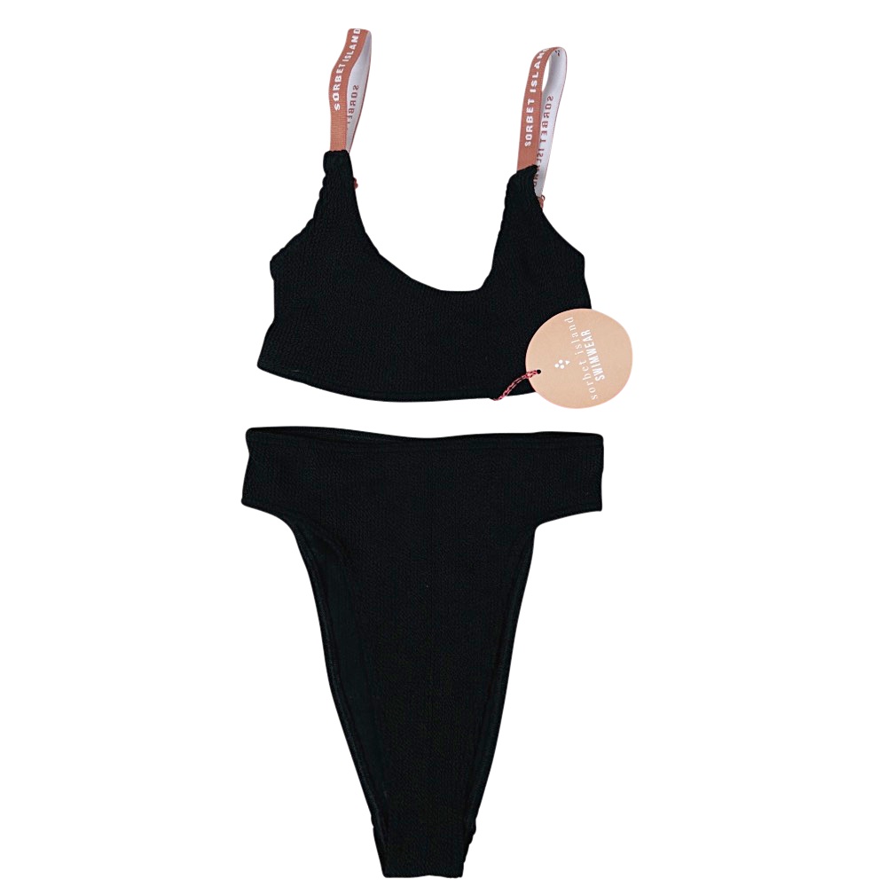 Bikini Celeste schwarz one Size