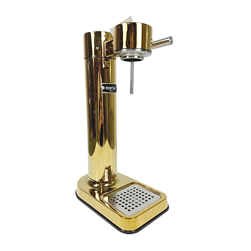 Wassersprudler Carbonator 3 goldfarben Wasserflasche Mia