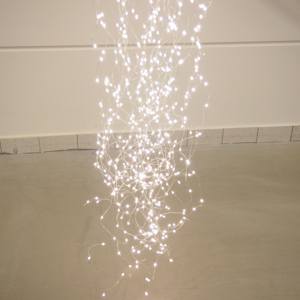LED-Objekt Wasserfall 1152 LEDs ca. 230 cm lang Gingar