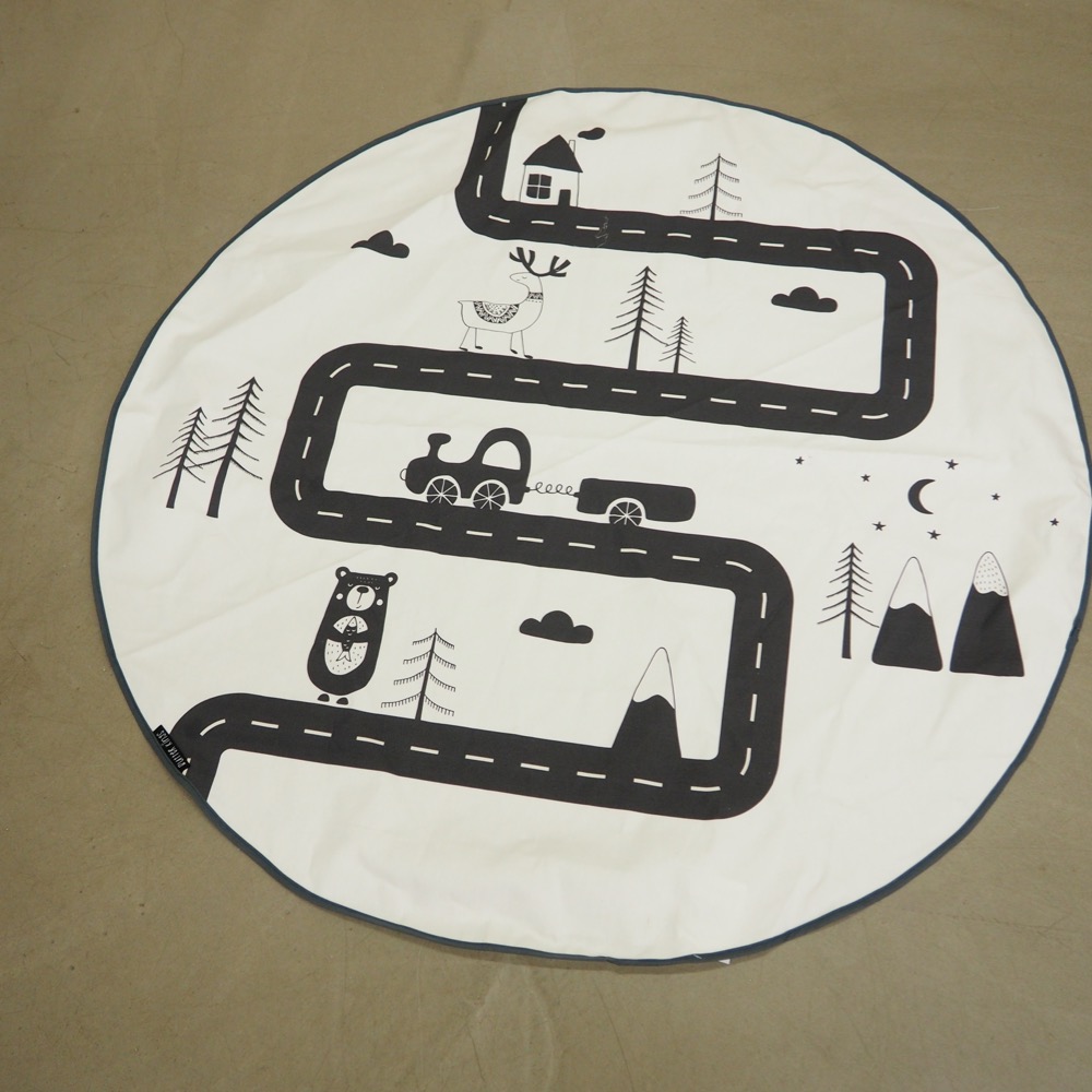 Spiel-Teppich The Way Home Ø 130cm Kinderzimmer