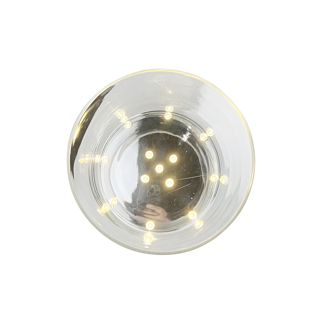 Akku-LED-Deko-Leuchte Bouquet Transparent Chrom