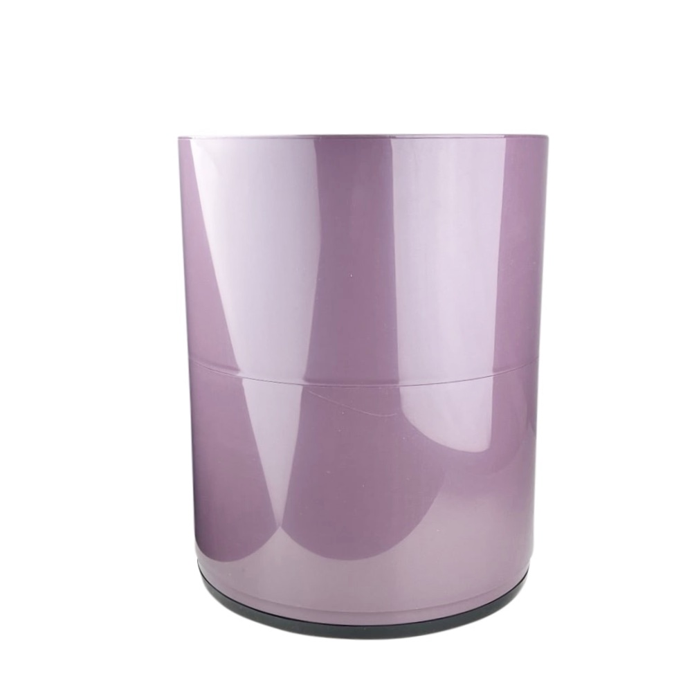 Design Container Componibili 2 Elemente lila glänzend Ø 32 x H 40 Kunststoff