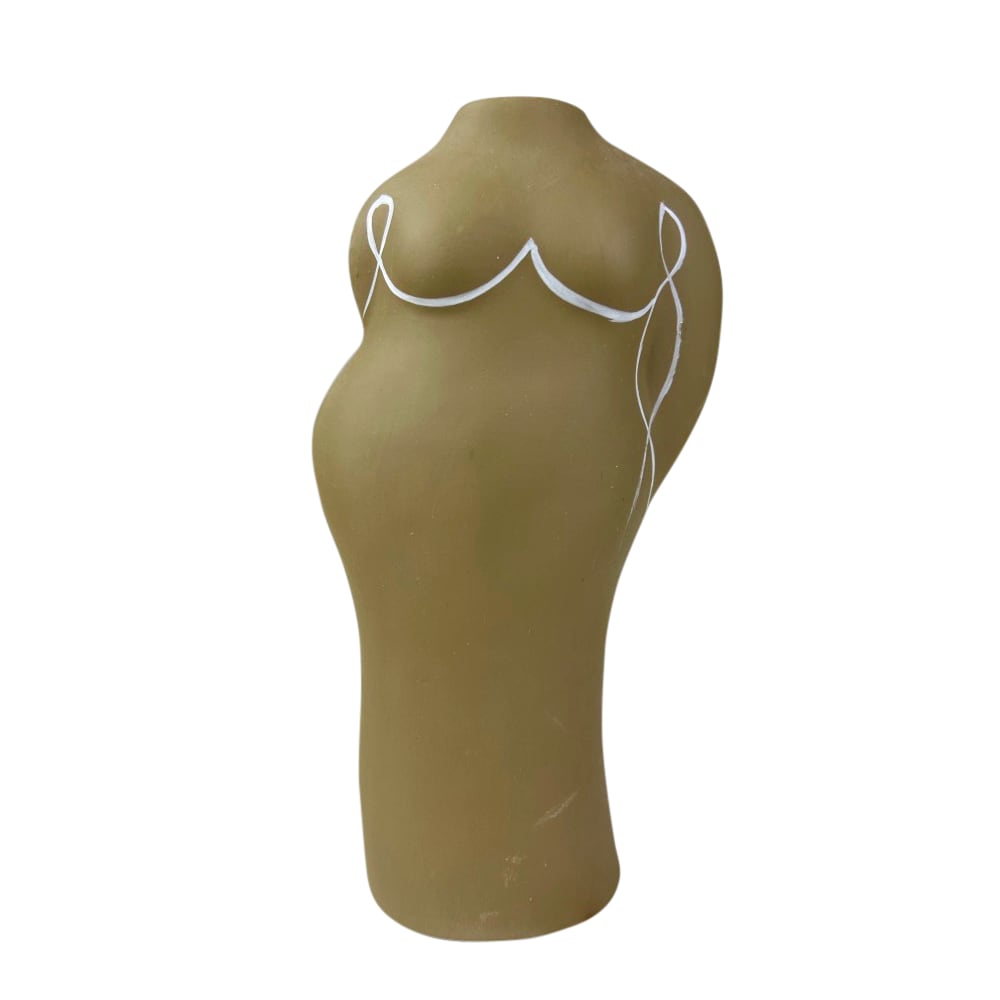 Deko-Vase Lulu aus Terrakotta ca. 10x20 cm