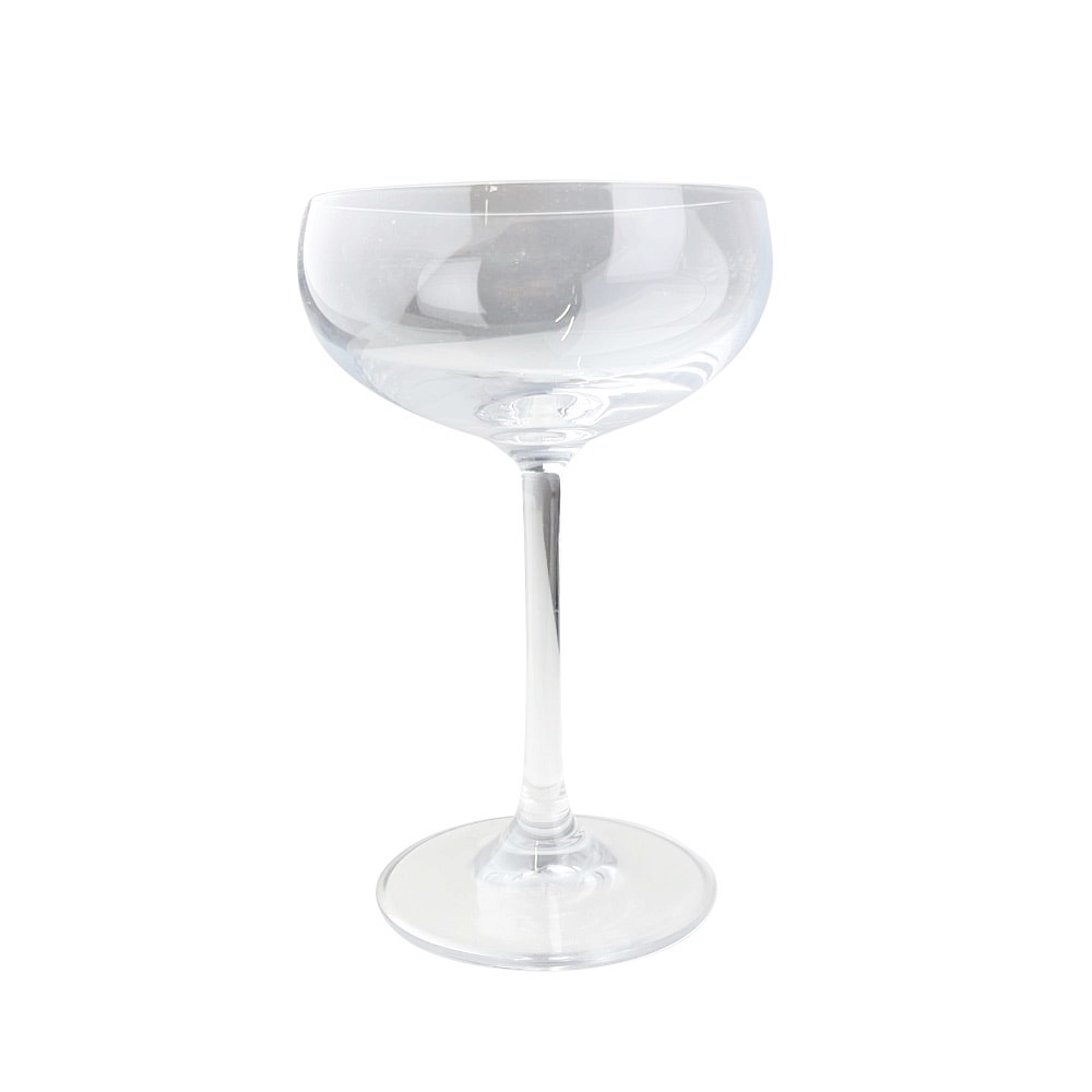 6 Kristall Champagnerschalen Elements Kristallglas