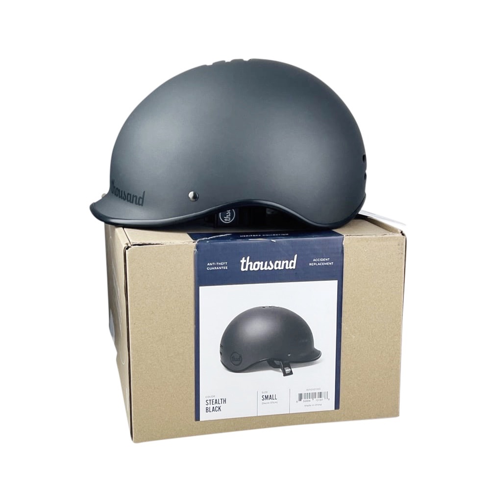 Schutzhelm Stealth 57-59 cm Schwarz Modern Größe: M