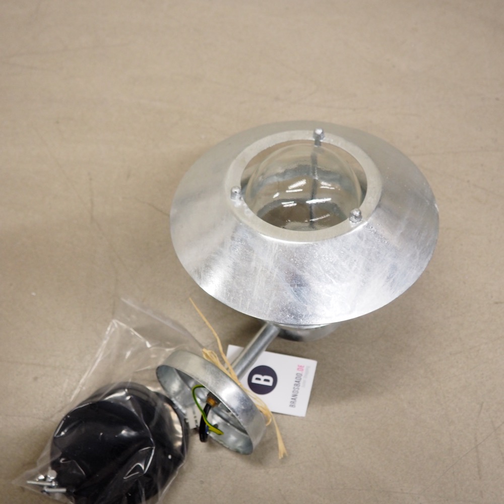 Außenwandleuchte Modena Outdoorlampe Stahl B 22 x H 24 cm Wandleuchte