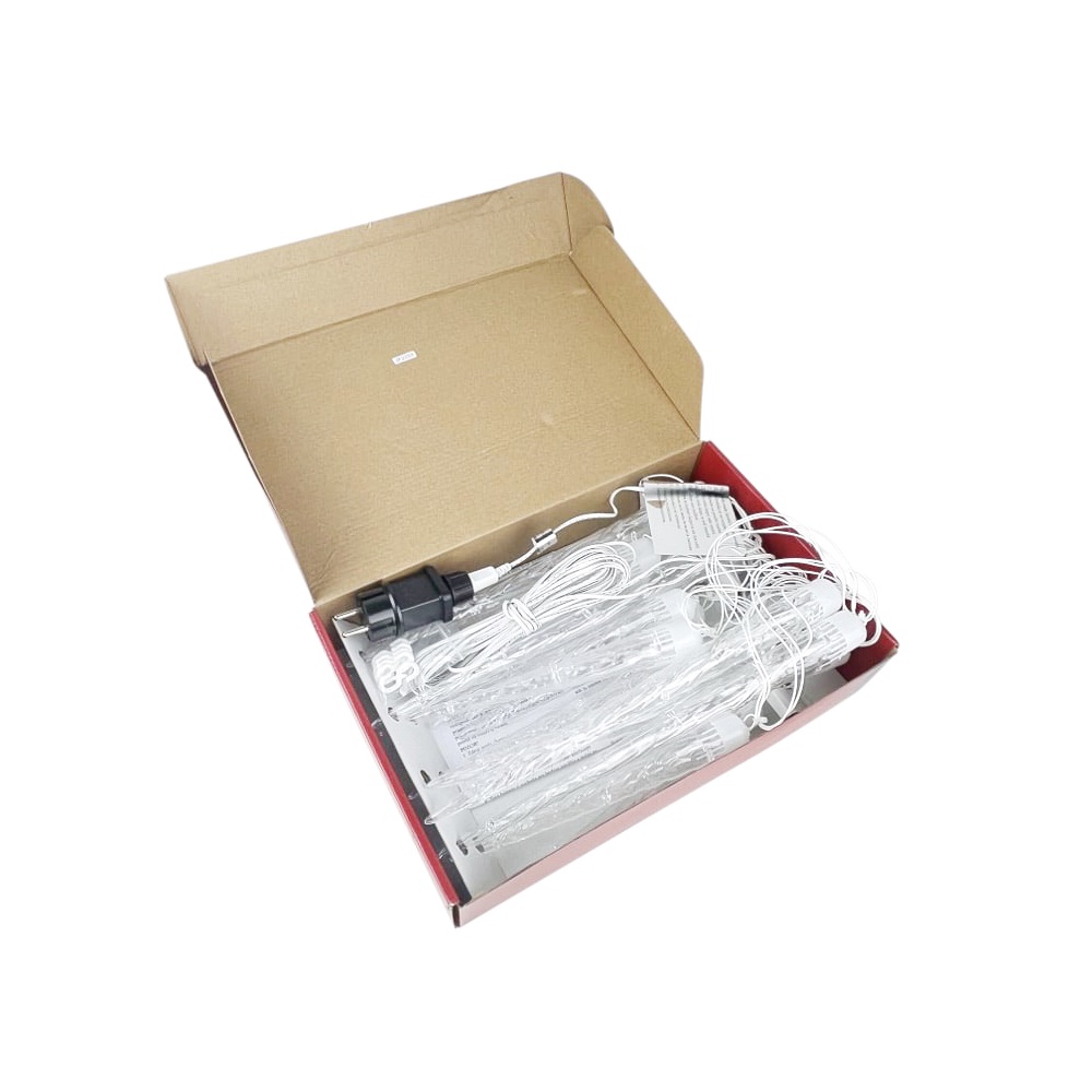 Dimmbarer In- & Outdoor-LED-Lichtervorhang Robin 3,75m