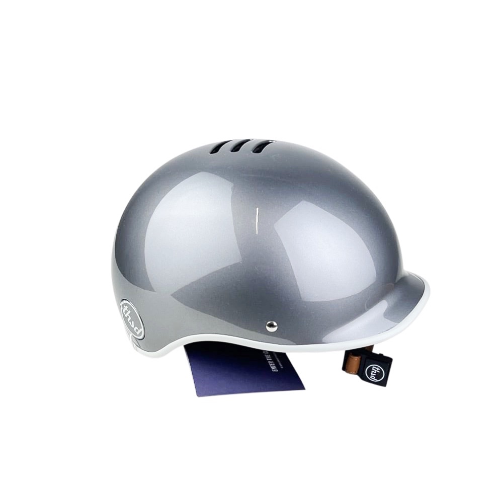 Schutzhelm Polished M Kunststoff Silberfarben