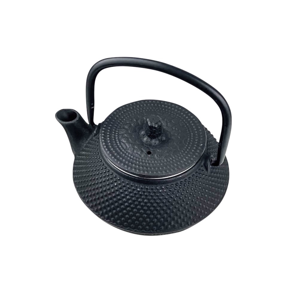 Tee-Wasserkessel WY Tea 350 ml Gusseisen B 12 cm H 14 cm Schwarz
