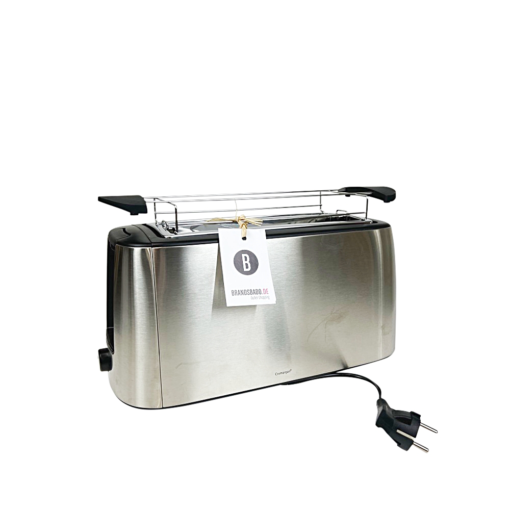 2-Schlitz-Toaster Bueno Pro silberfarben Schwarz