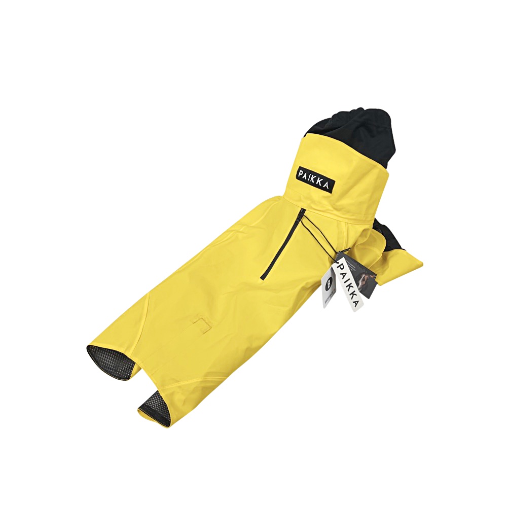 Hunde-Regenmantel Visibility Gelb Gr. 45 Kleidung