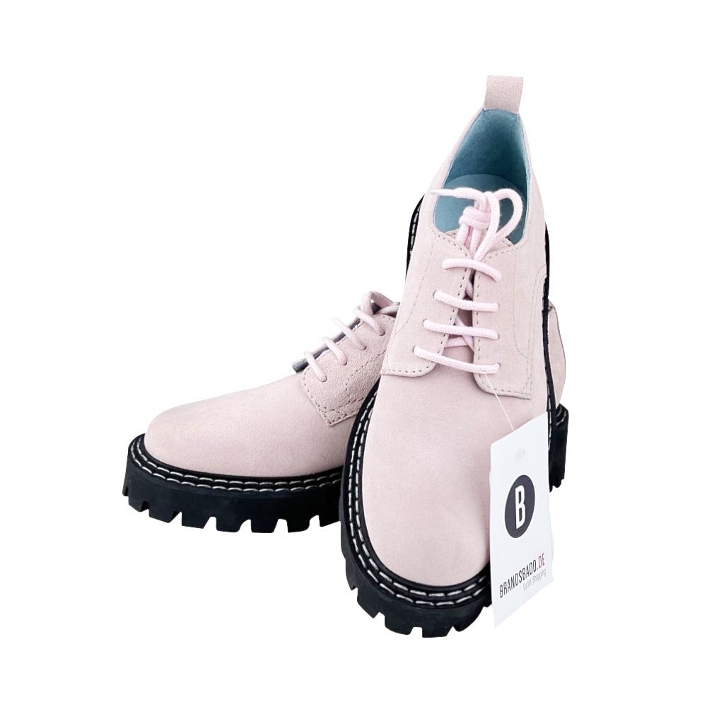 Schnürschuh Gr. 40 Rosé Uni