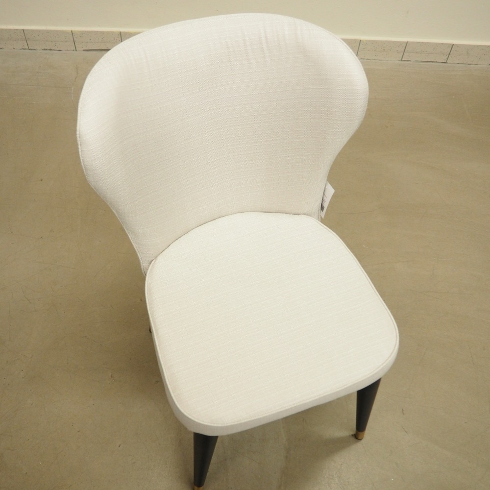 Polsterstuhl Cleo cremeweiß Stuhl B 51 cm H 85 cm T 62 cm