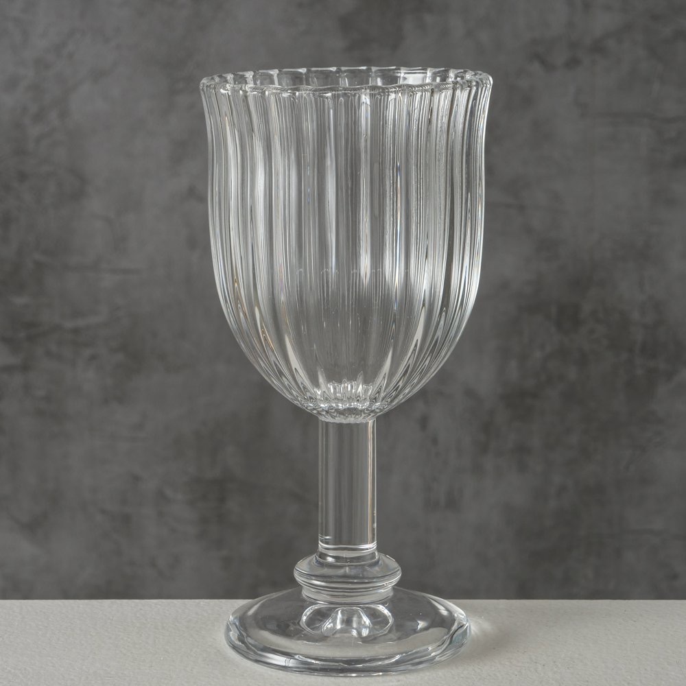 1x Weinglas Viala Spülmaschinengeeignet H 16cm Transparent Glas