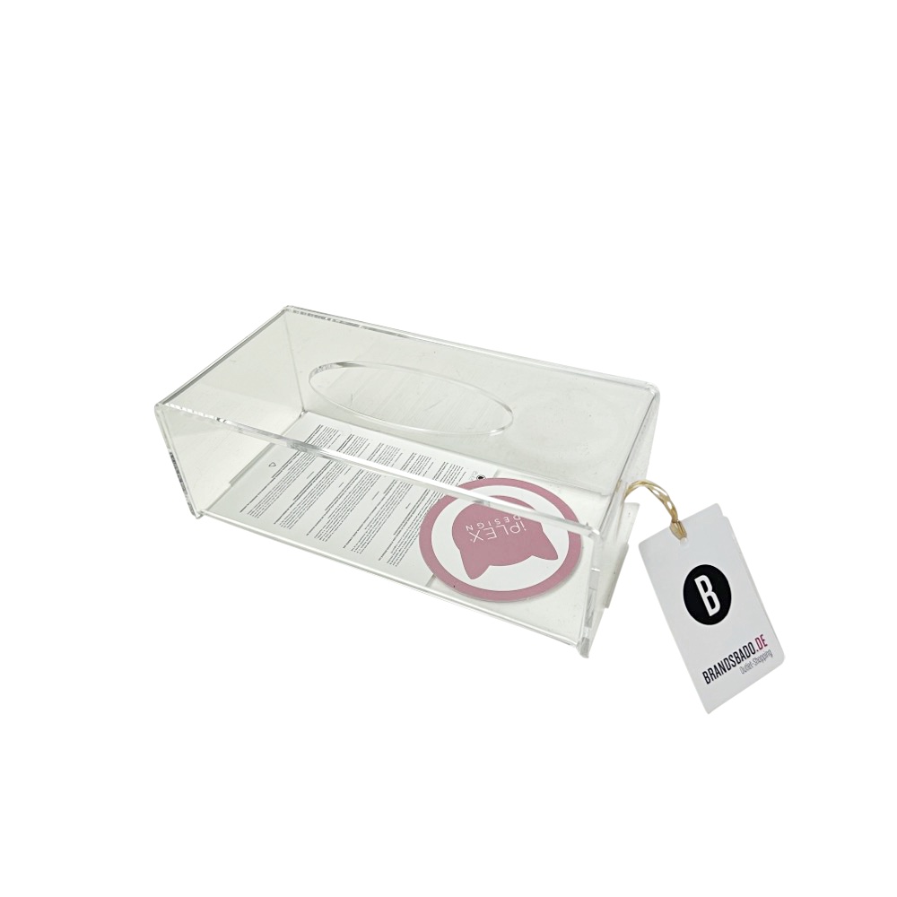 Taschentuchbox Kleeny Kunststoff transparent Box
