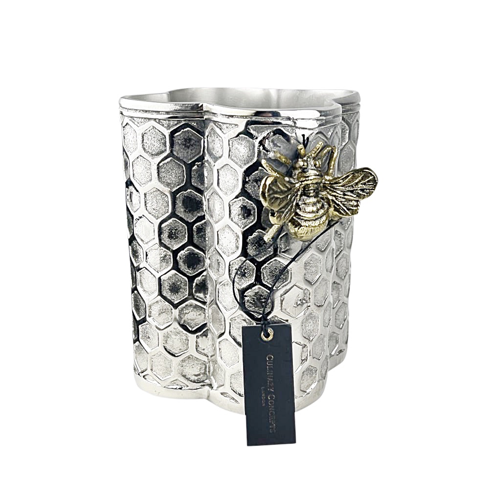 Weinkühler Buzzy Bee Silber Aluminium Edelstahl