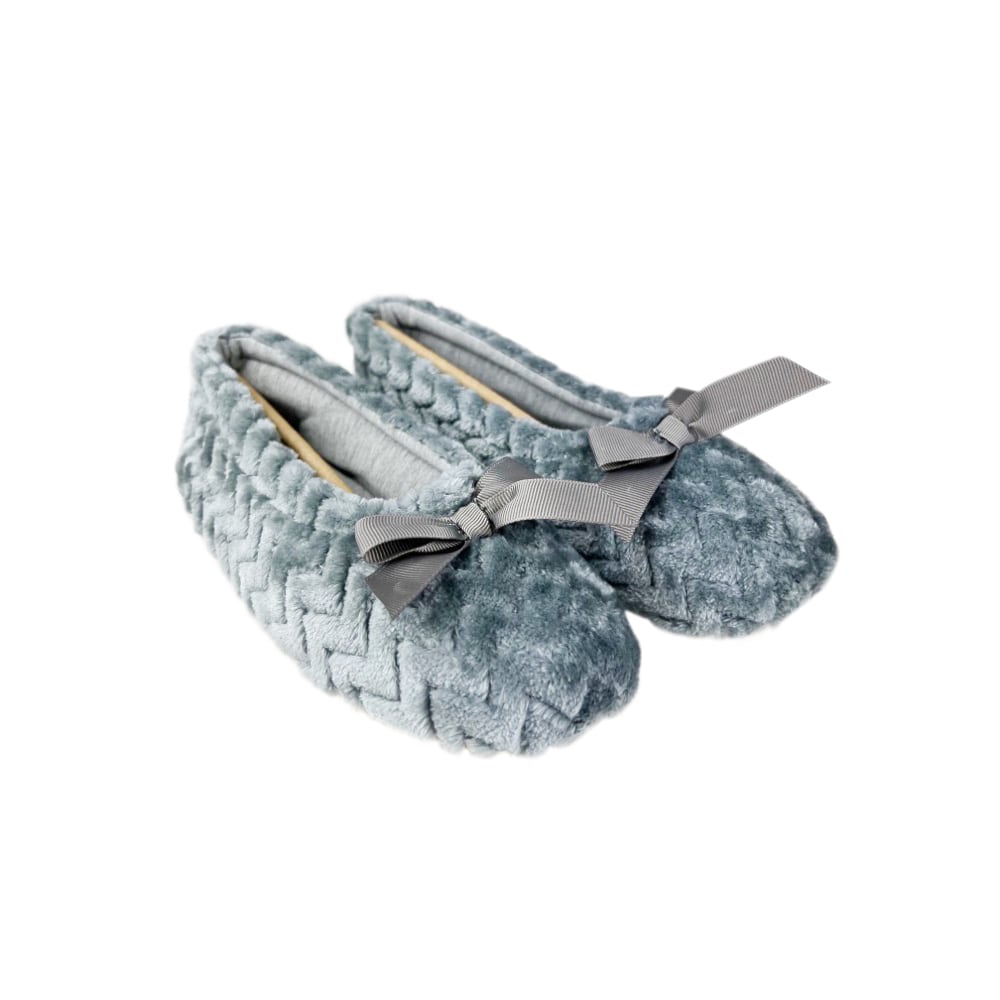 Pantoffeln Ballet Bow Grau Gr. 36