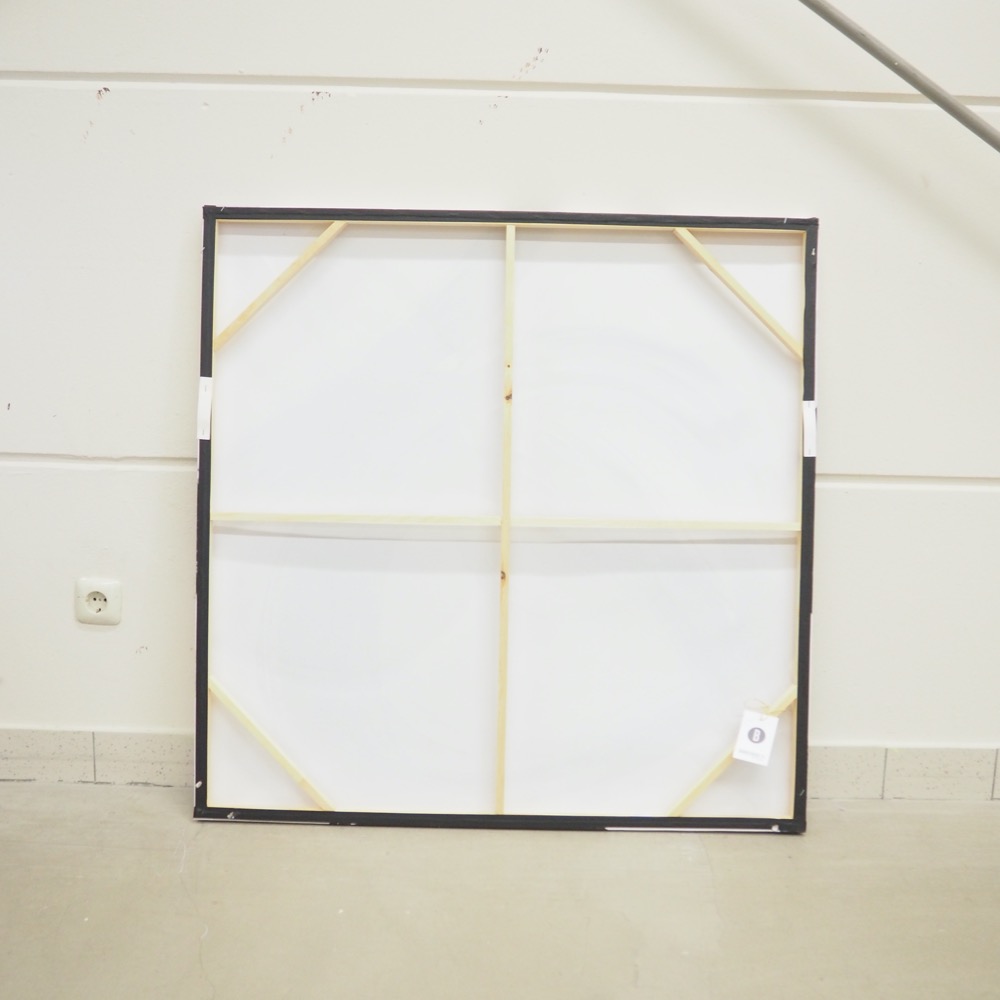 Bild Circles  ca. B100xT3x H100cm gold schwarz grau Deko