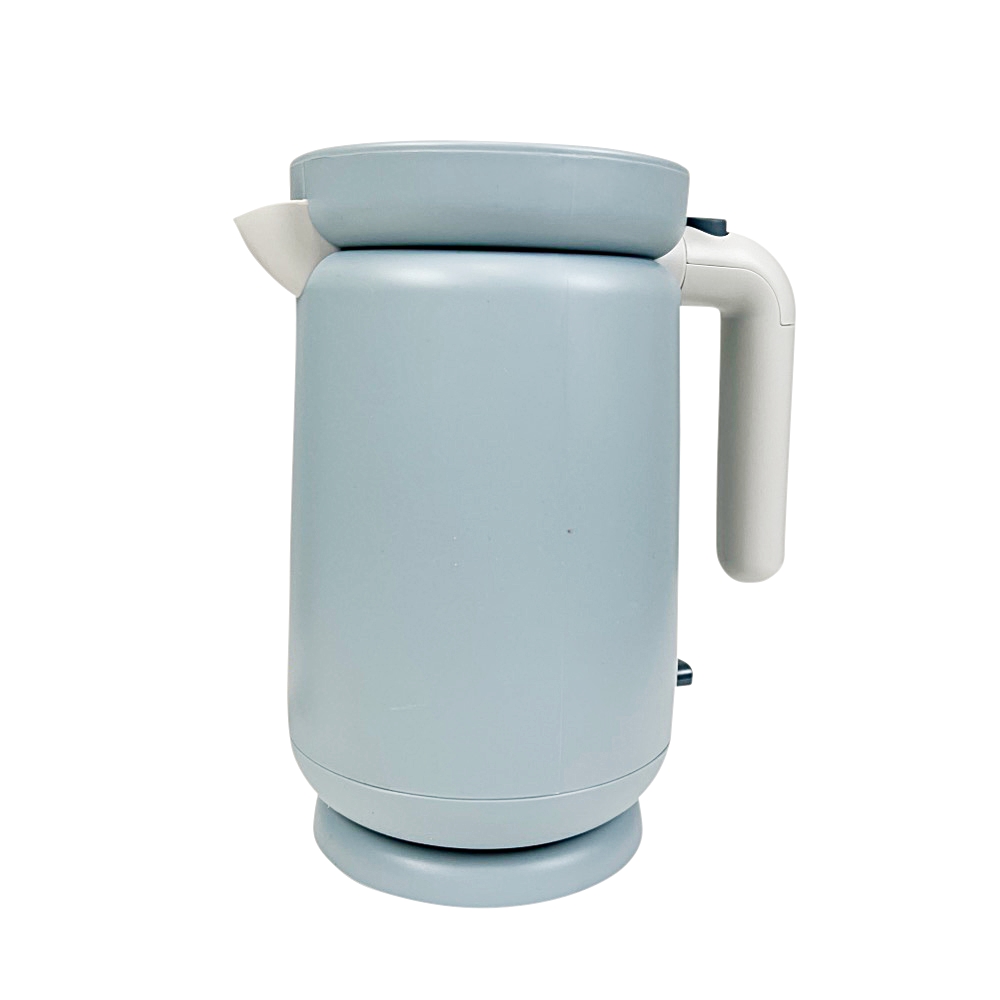 Wasserkocher Foodie grau 1 L Edelstahl Kunststoff