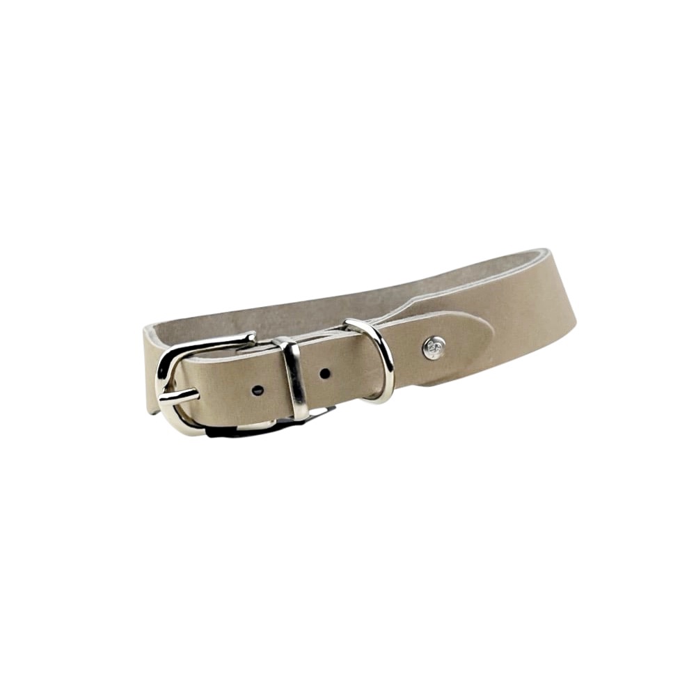 Handgefertigtes Leder-Hundehalsband Giro Gr. L