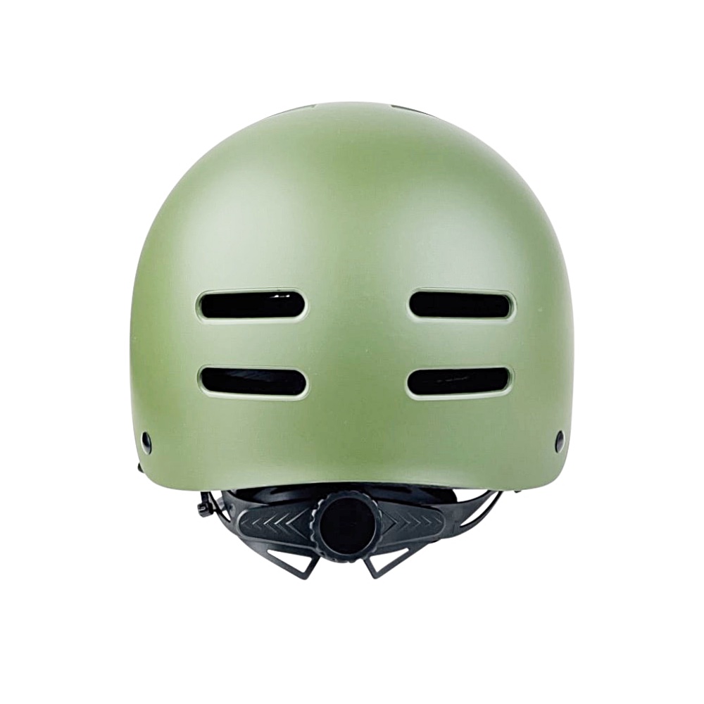 Fahrradhelm Skater Größe: M (54-58 cm) oliv ABS-Kunststoff