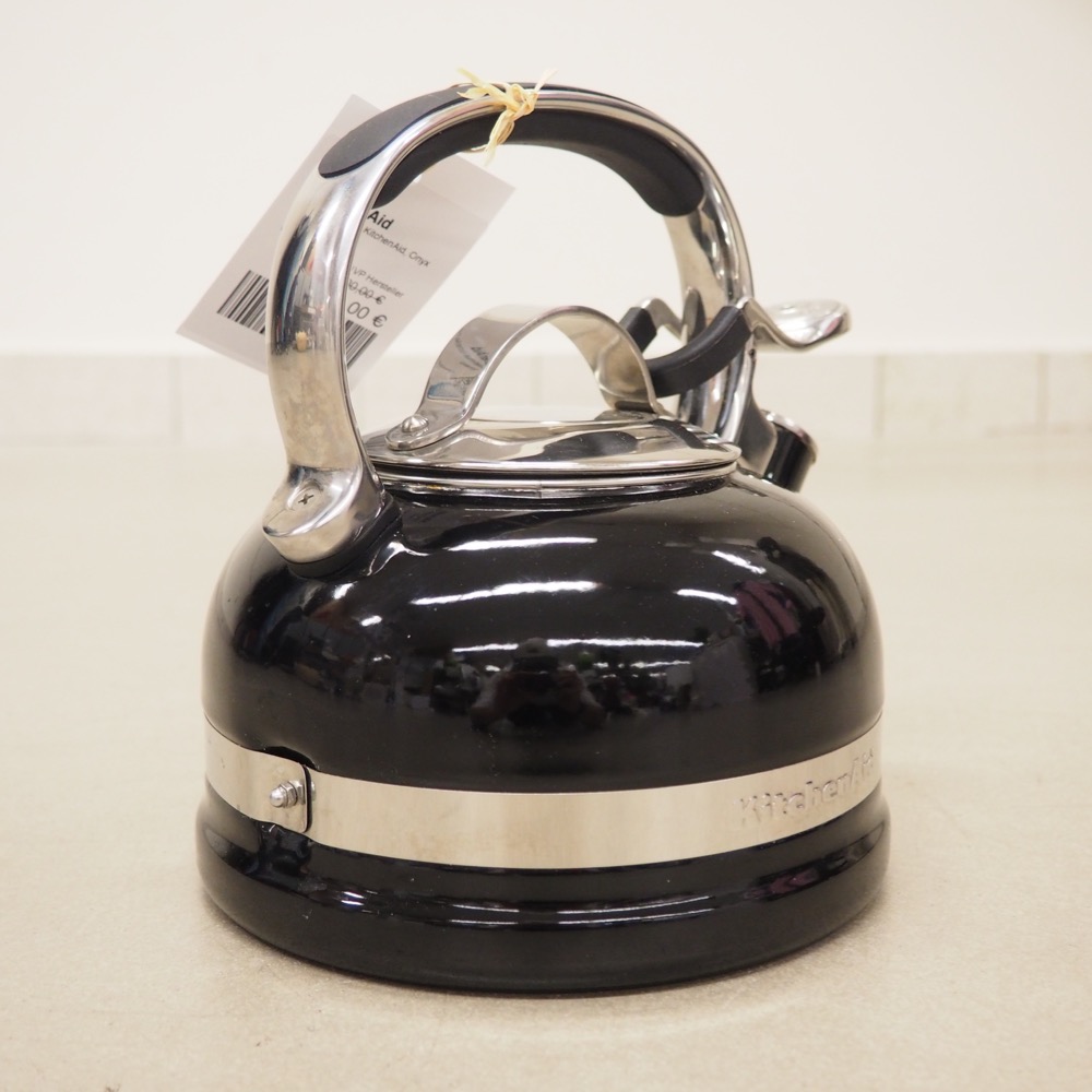 Wasserkessel Onyx Schwarz Wasserkocher Retro-Design 1,9 L