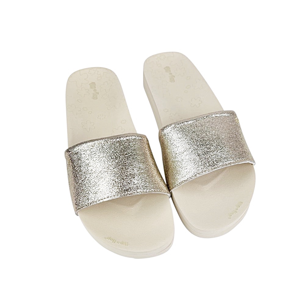 Pantoletten Pool Metallic 40 Absatzhöhe 2.6 cm