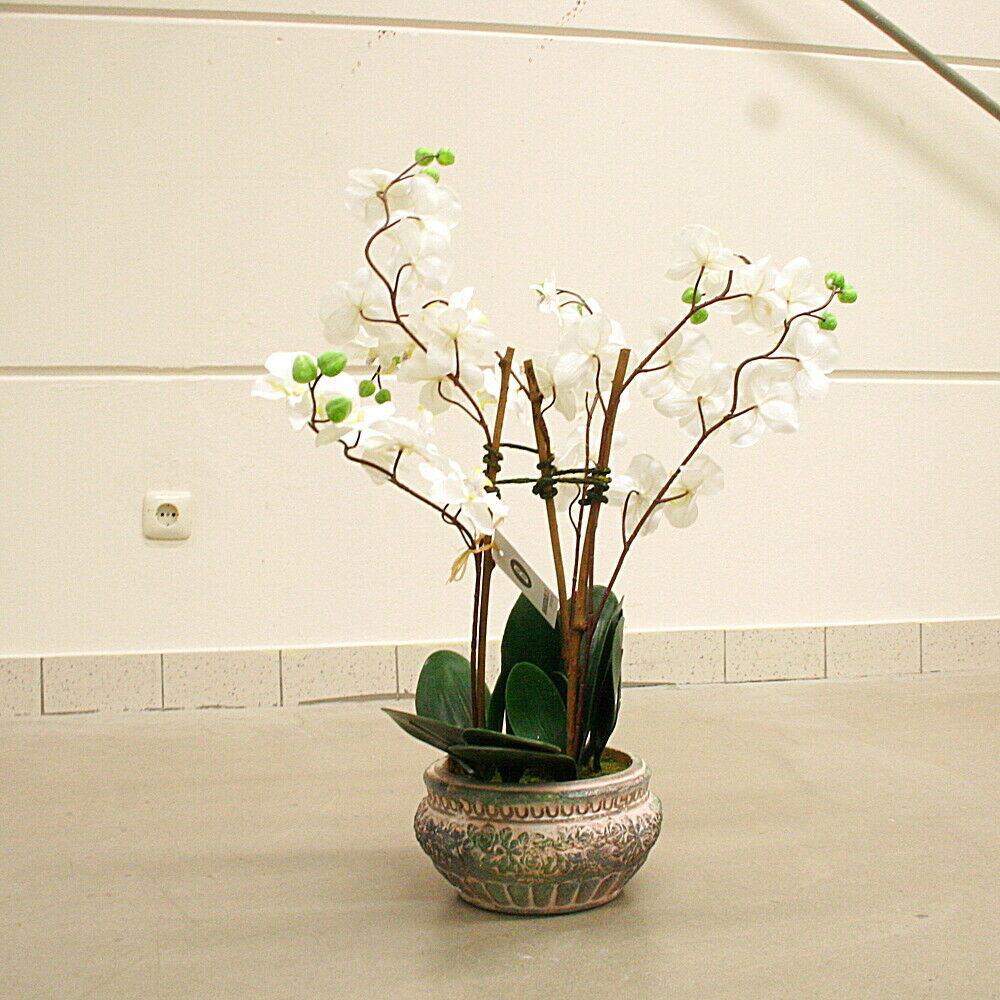 Kunstpflanze Orchidee Kunststoff ca. H 58 cm