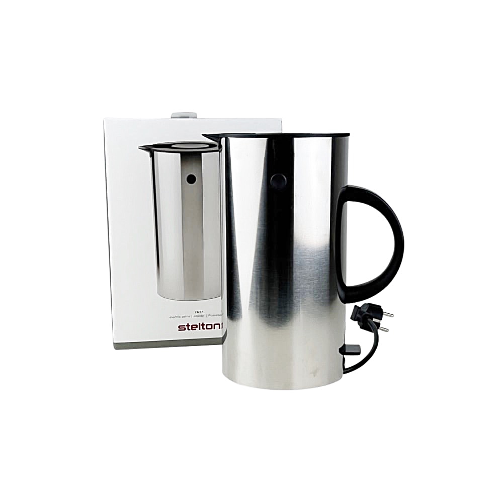 Wasserkocher EM77 Edelstahl Kunststoff 1.5 l Silber